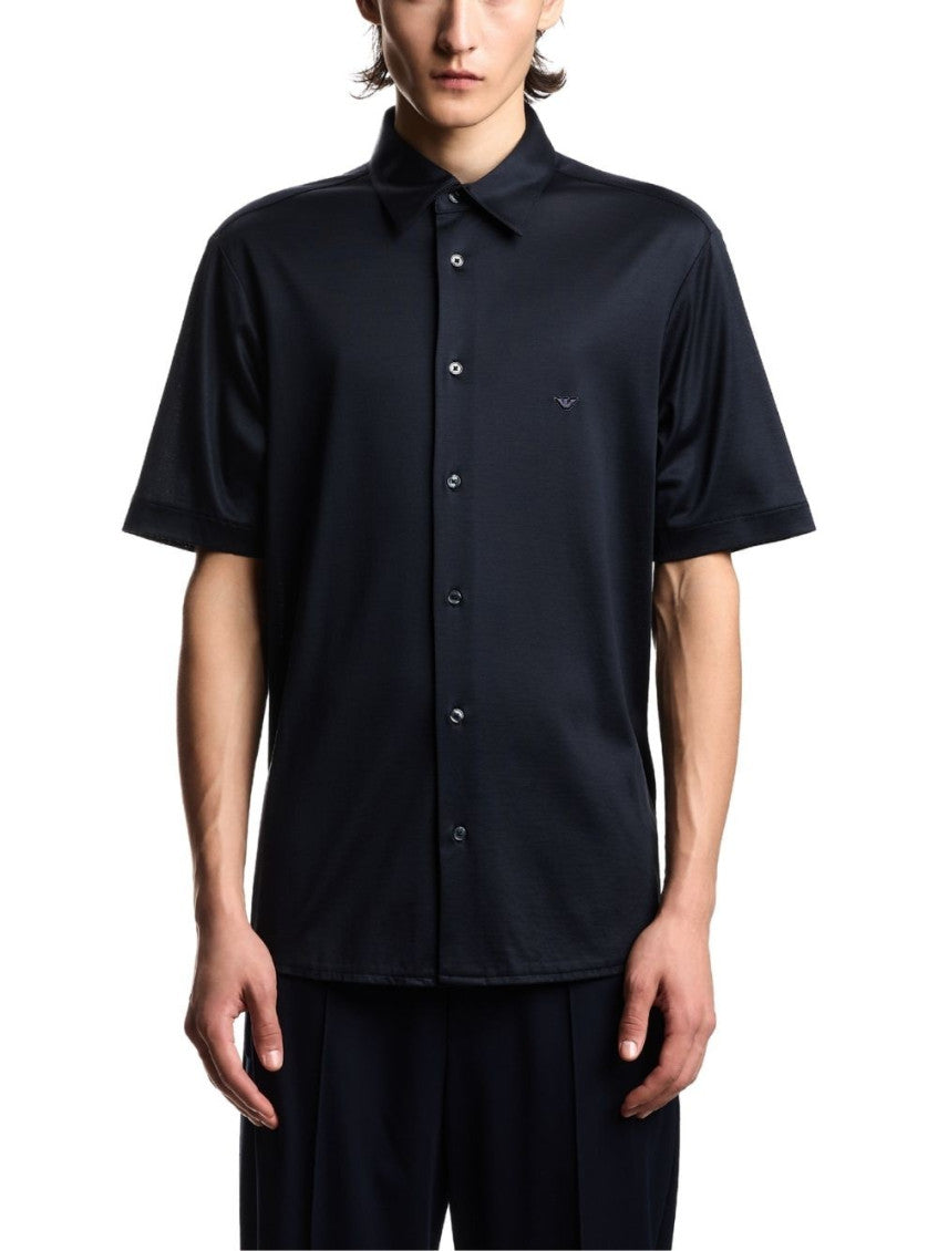 Navy Blue Logo Shirt 4
