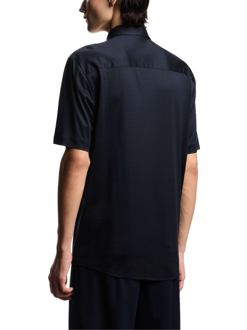 Navy Blue Logo Shirt 5