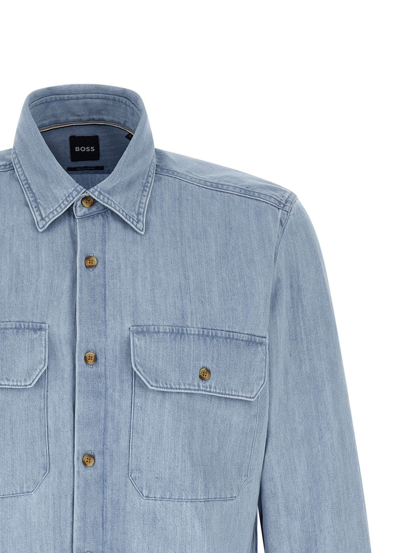 Light Blue Denim Shirt 3