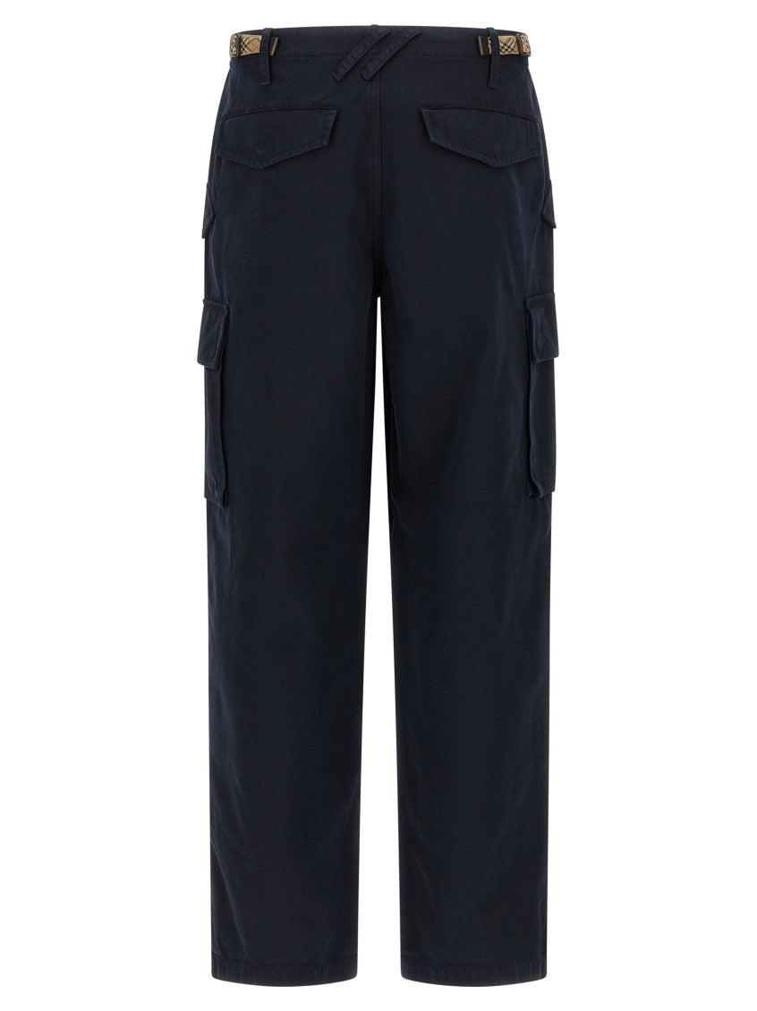 Blue Cargo Pants 2