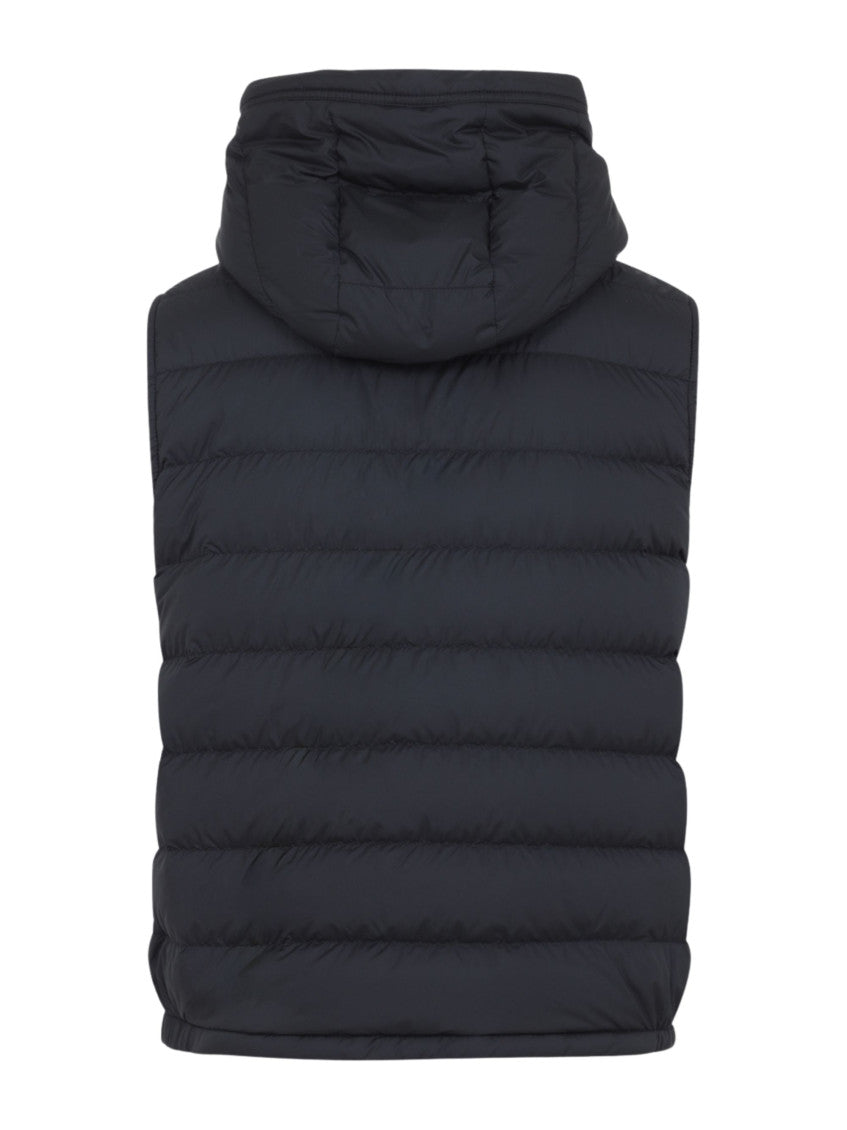 Black Puffer Vest 2