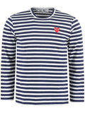 Multi Color Striped Logo T-Shirt 1
