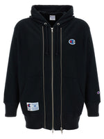 Black Zip Up Hoodie 1