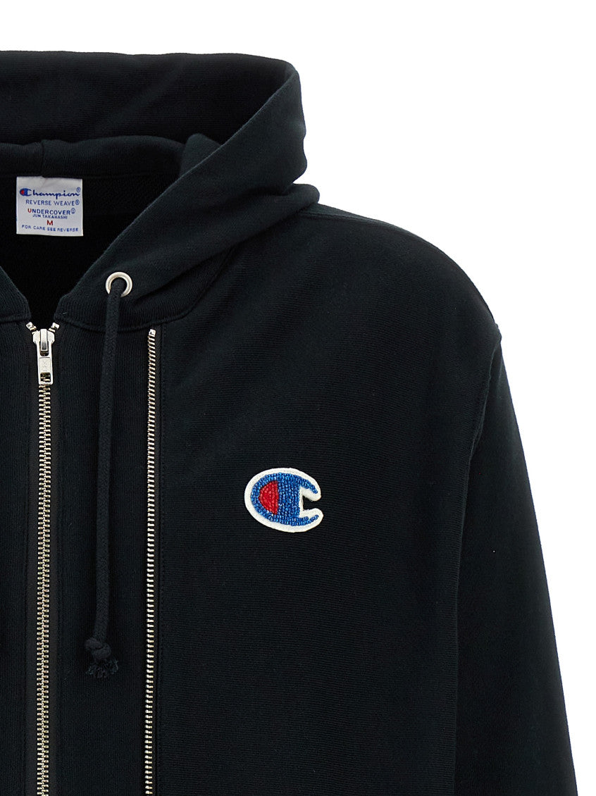 Black Zip Up Hoodie 3