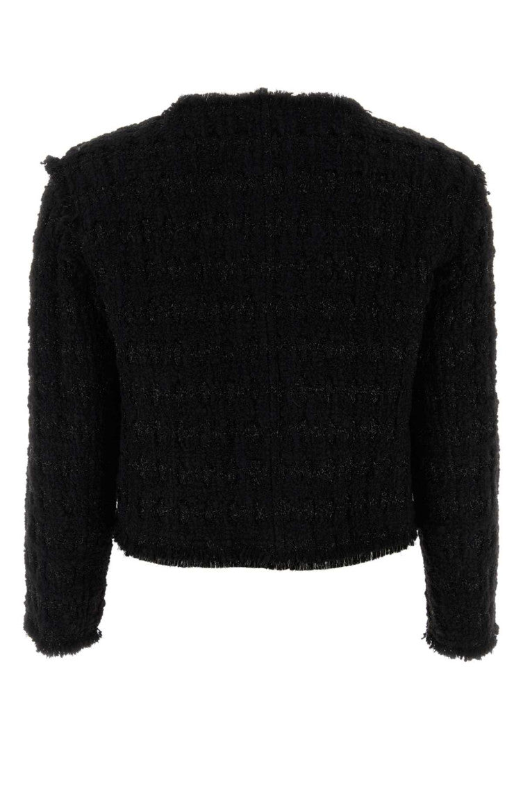 Black tweed blazer 2