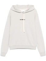 Grey Logo Hoodie 1