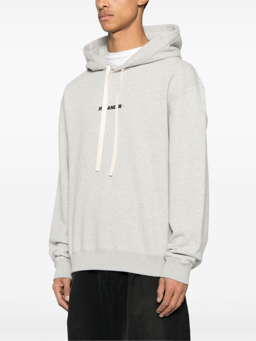 Grey Logo Hoodie 5