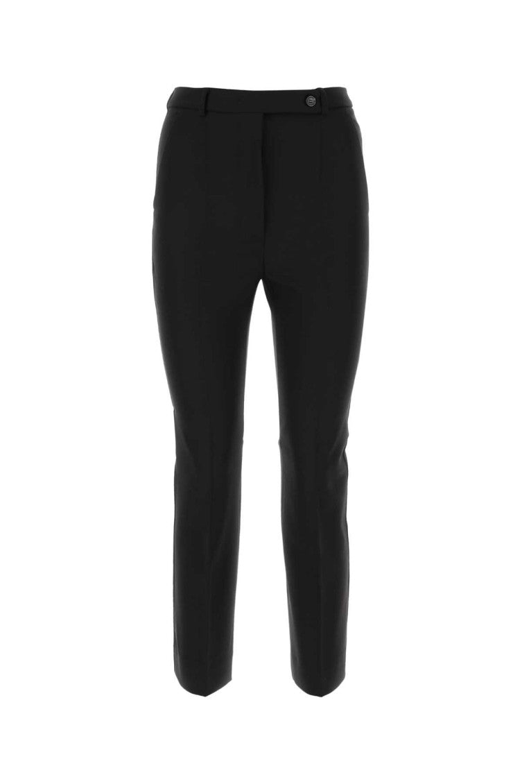 Black wool Navetta pant 1