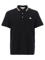Black VLogo Polo 1