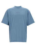 Blue Crewneck Logo T-Shirt 1