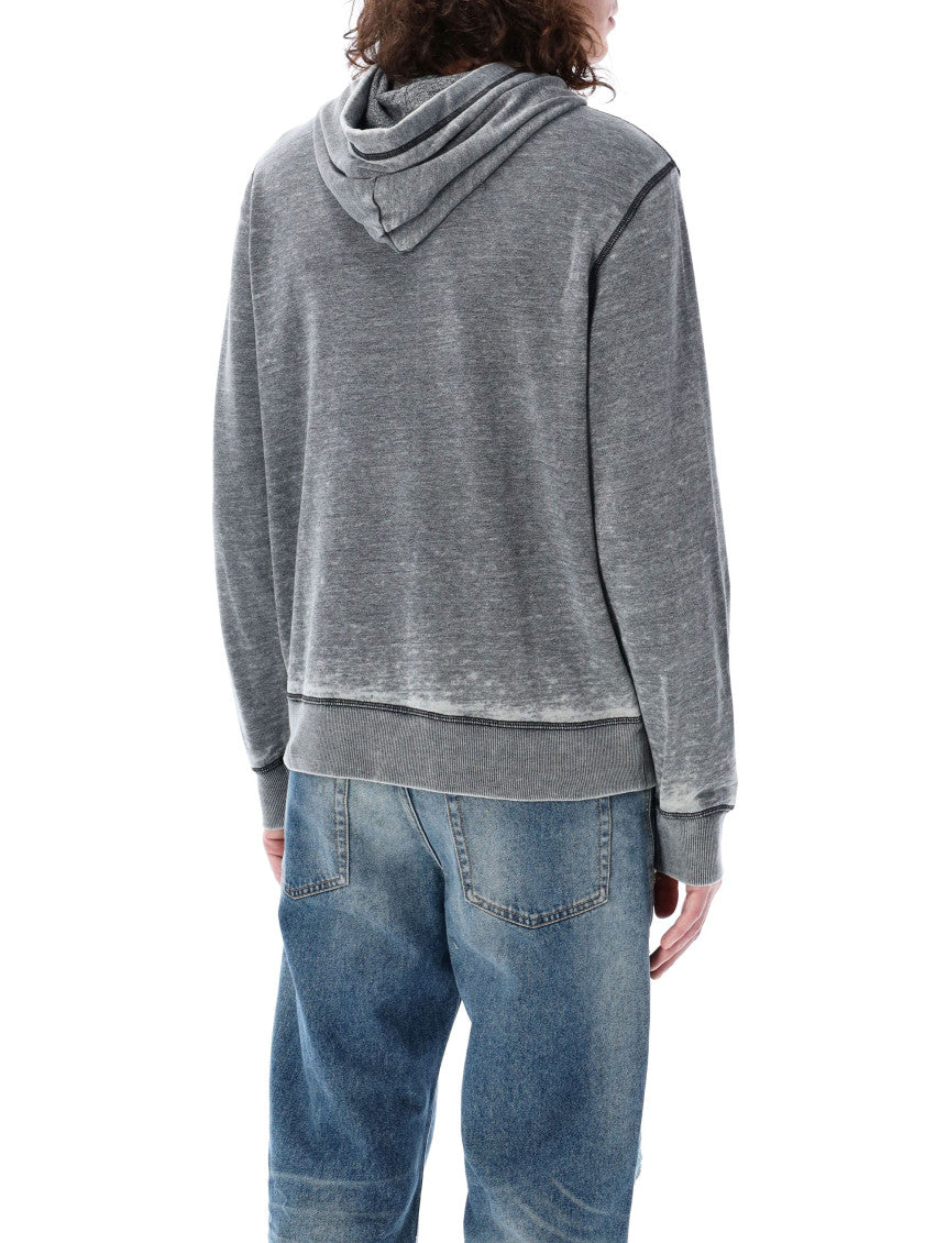 Grey Hoodie Sweatshirt 2