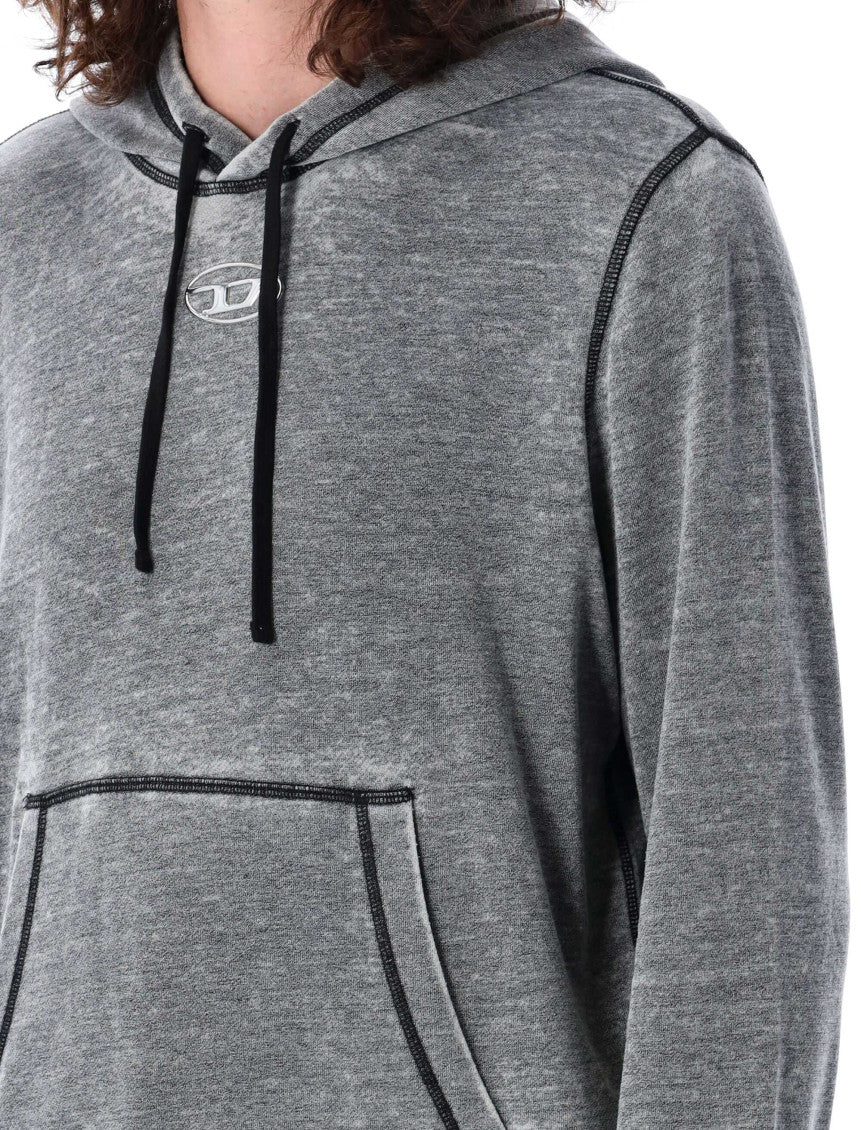 Grey Hoodie Sweatshirt 3