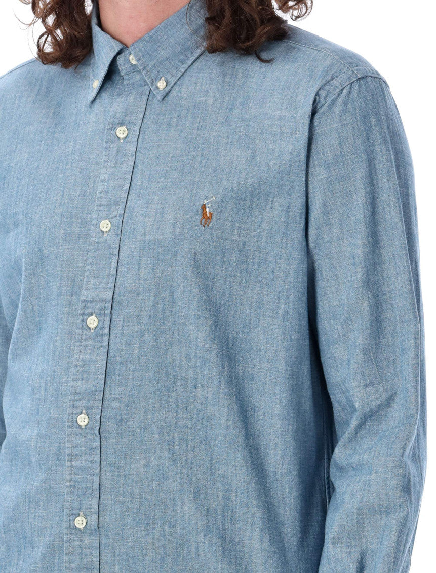 Blue Chambray shirt 3