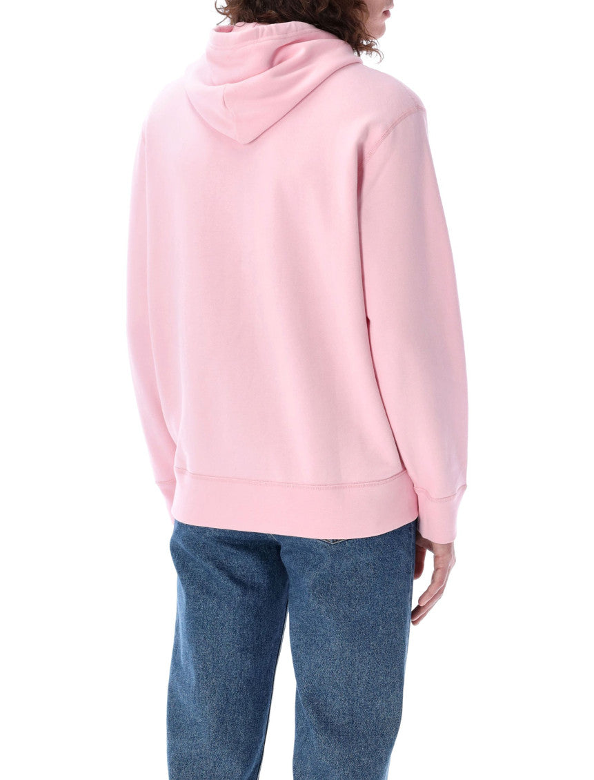 Light Pink Pony-Embroidered Hoodie 2