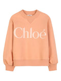 Girls Peach Logo Sweatshirt 1