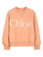 Girls Peach Logo Sweatshirt 1