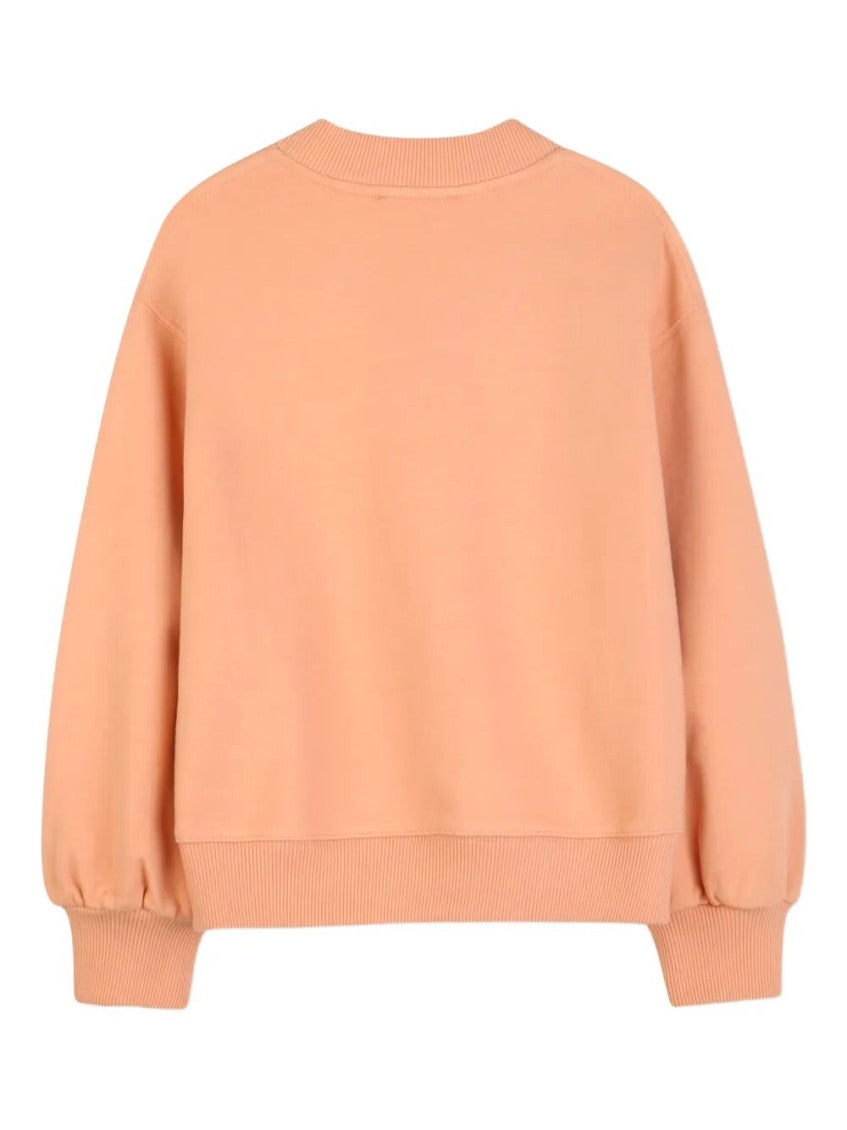 Girls Peach Logo Sweatshirt 2