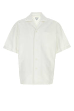 White Regular Solid Shirt 1