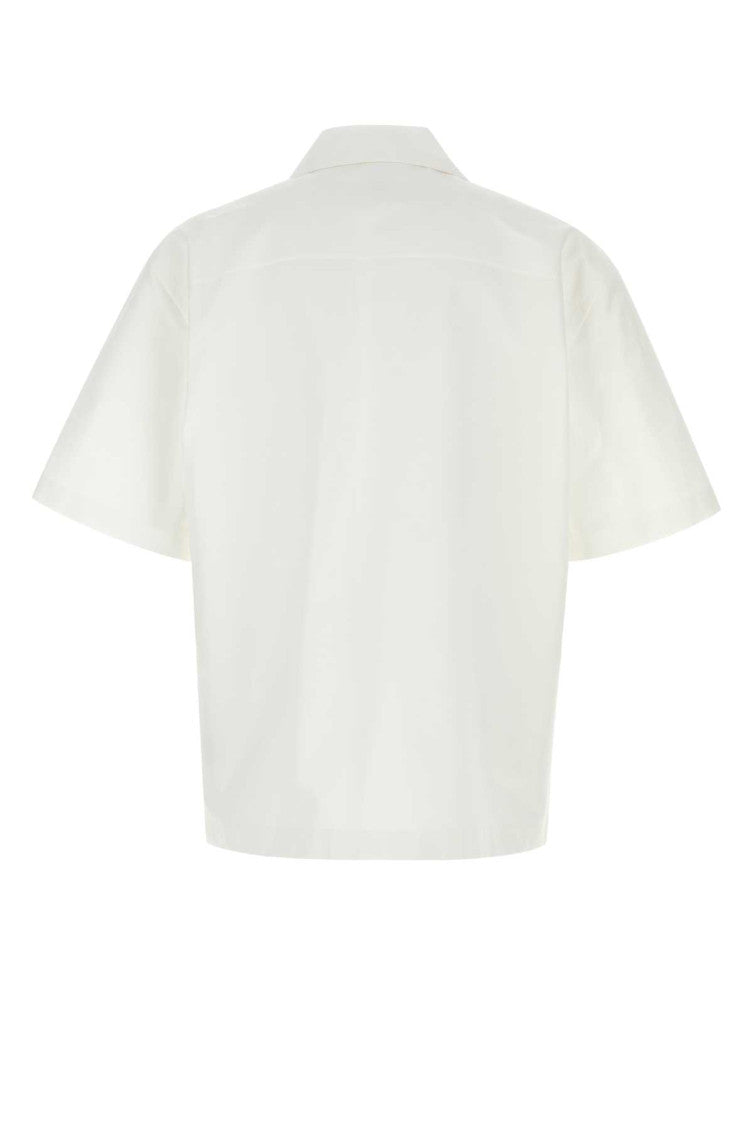 White Regular Solid Shirt 2