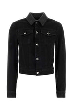 Black Shirt Collar Jacket 1