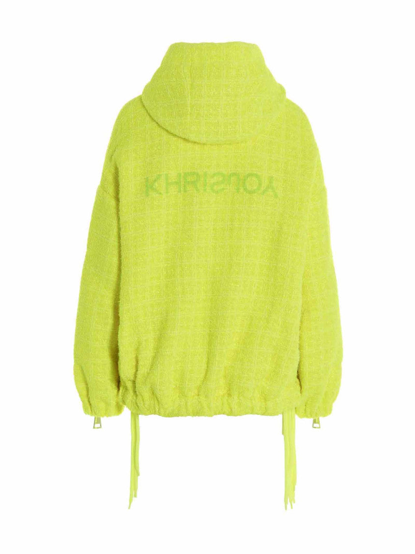 Lemon Textured Hood Jacket 2