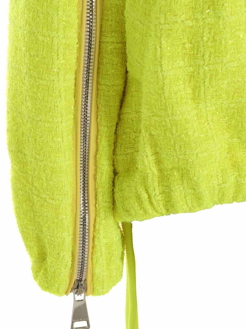 Lemon Textured Hood Jacket 4
