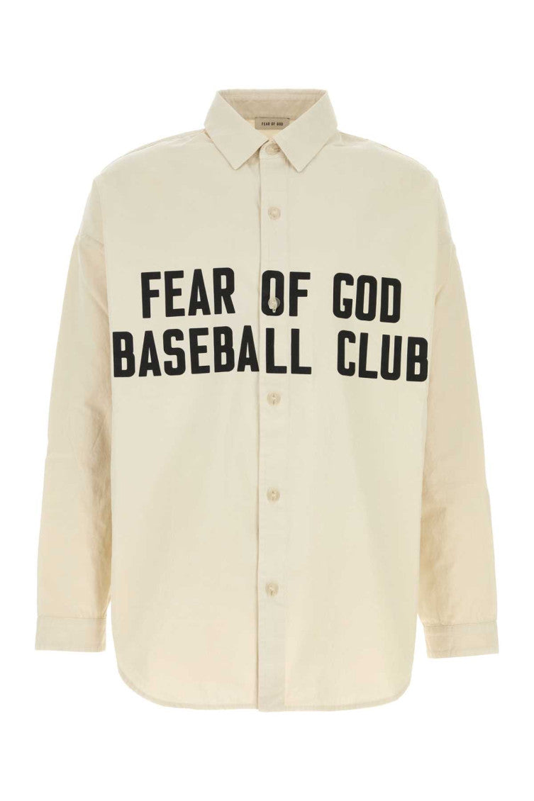 Light Beige Printed Shirt 1