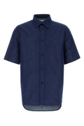 Navy Blue Solid Shirt 1