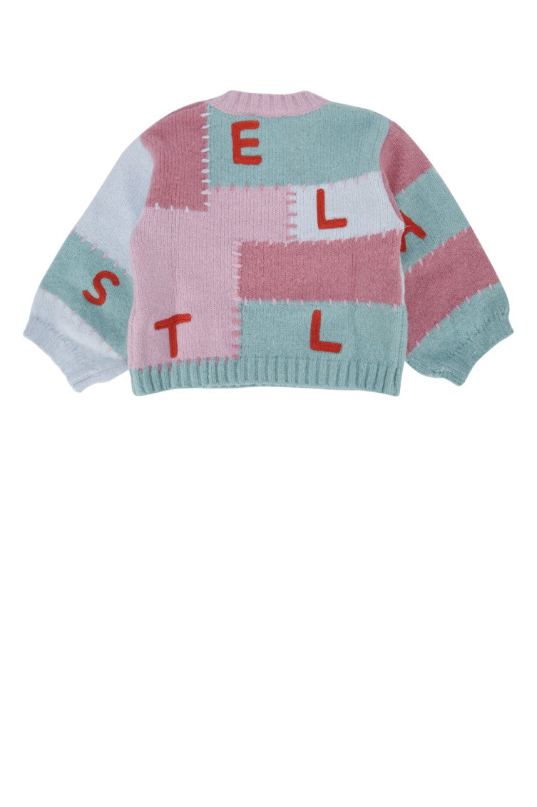Girls Multicolor Logo Sweater 2