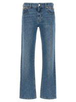 Light Blue Regular Mid Rise Jeans 1