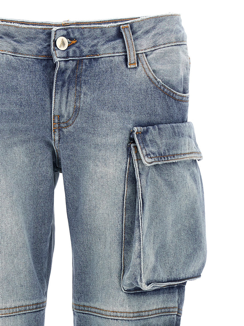 Light Blue Skinny Low Rise Jeans 3