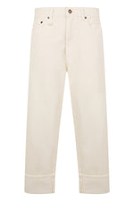 Off White Comfort Mid Rise Jeans 1