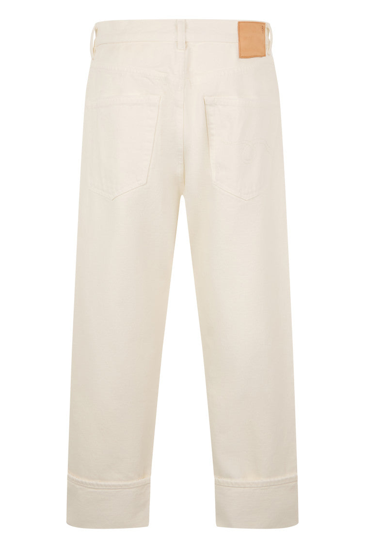 Off White Comfort Mid Rise Jeans 2