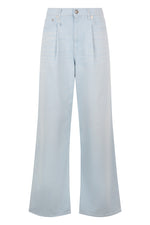 Light Blue Loose High Rise Jeans 1