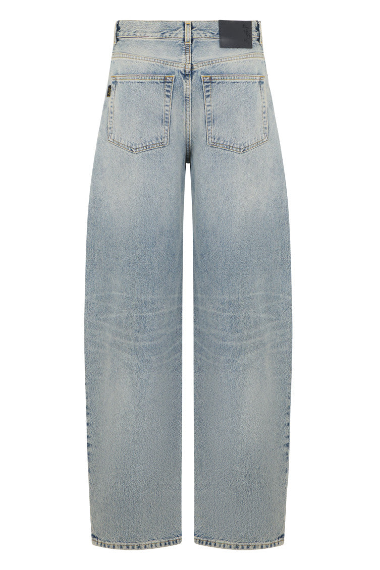 Light Blue Loose High Rise Jeans 2