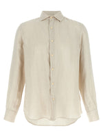 Off White Solid Shirt 1