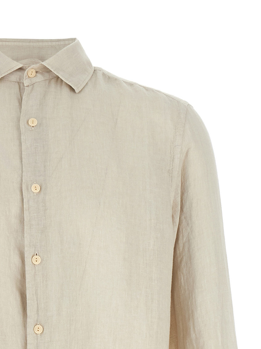 Off White Solid Shirt 2