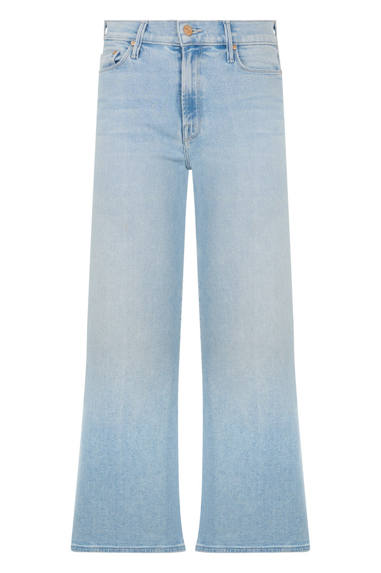Light Blue Flared High Rise Jeans 1
