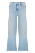 Light Blue Flared High Rise Jeans 1