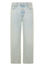 Light Blue Straight Mid Rise Jeans 1