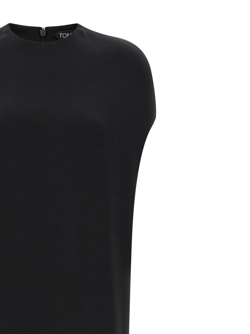 Multicolour Solid Crew Neck Jumpsuit 3