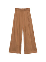 Beige Straight Flat Front Pant 1