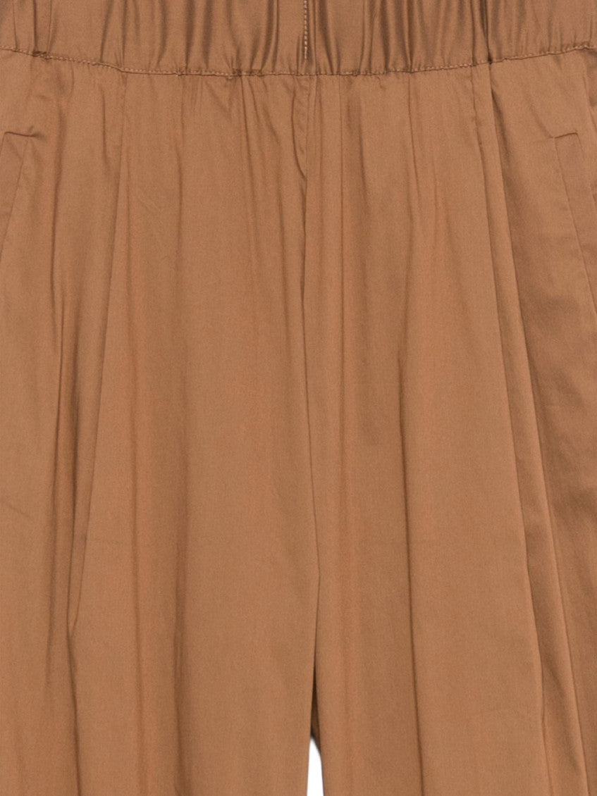 Beige Straight Flat Front Pant 2