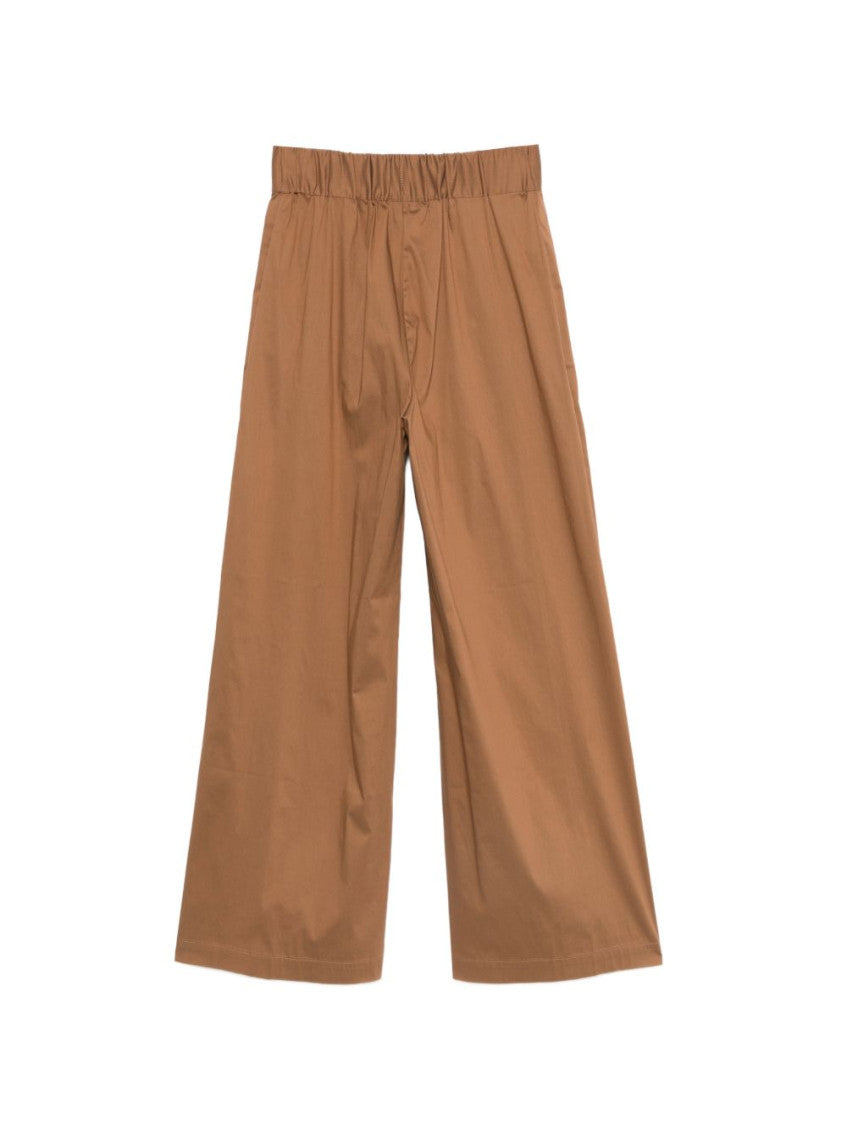 Beige Straight Flat Front Pant 3