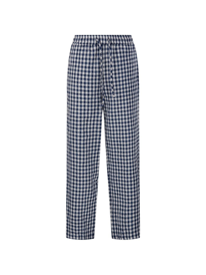 Blue Straight Pyjamas Pant 1