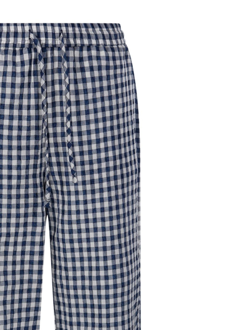 Blue Straight Pyjamas Pant 2