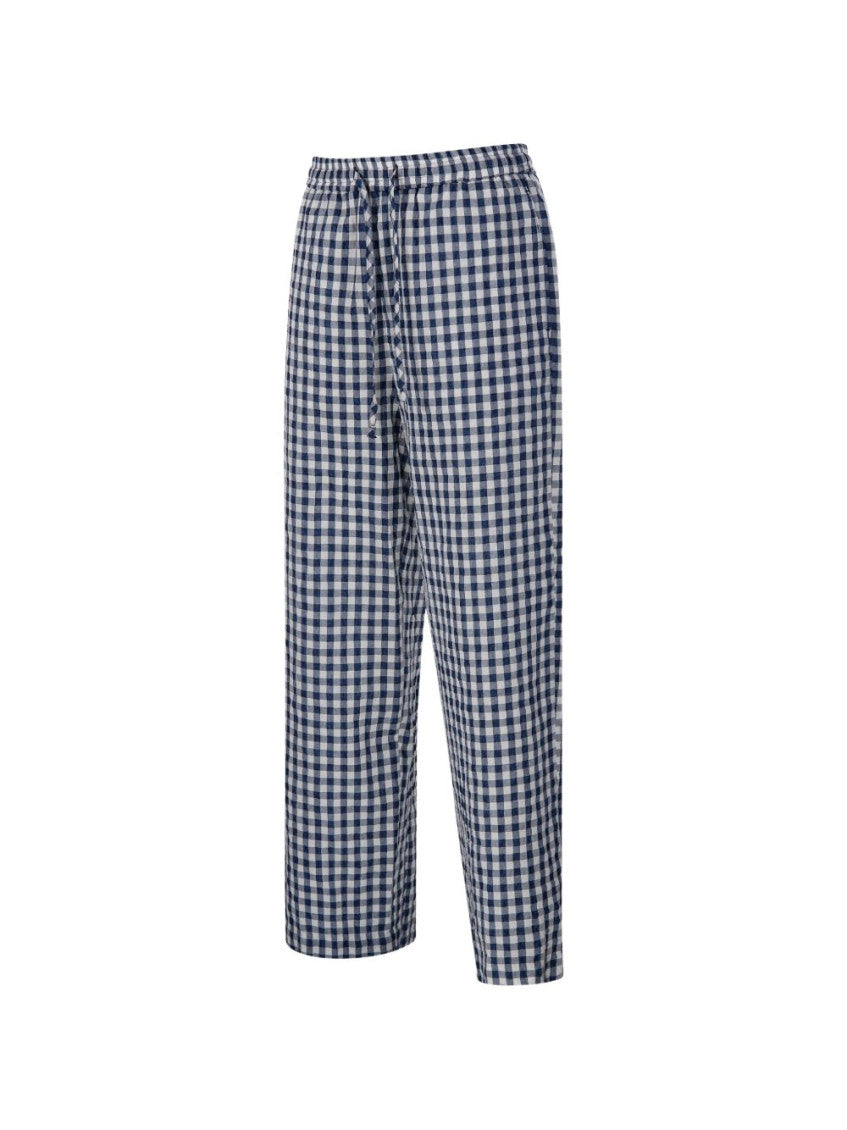 Blue Straight Pyjamas Pant 3