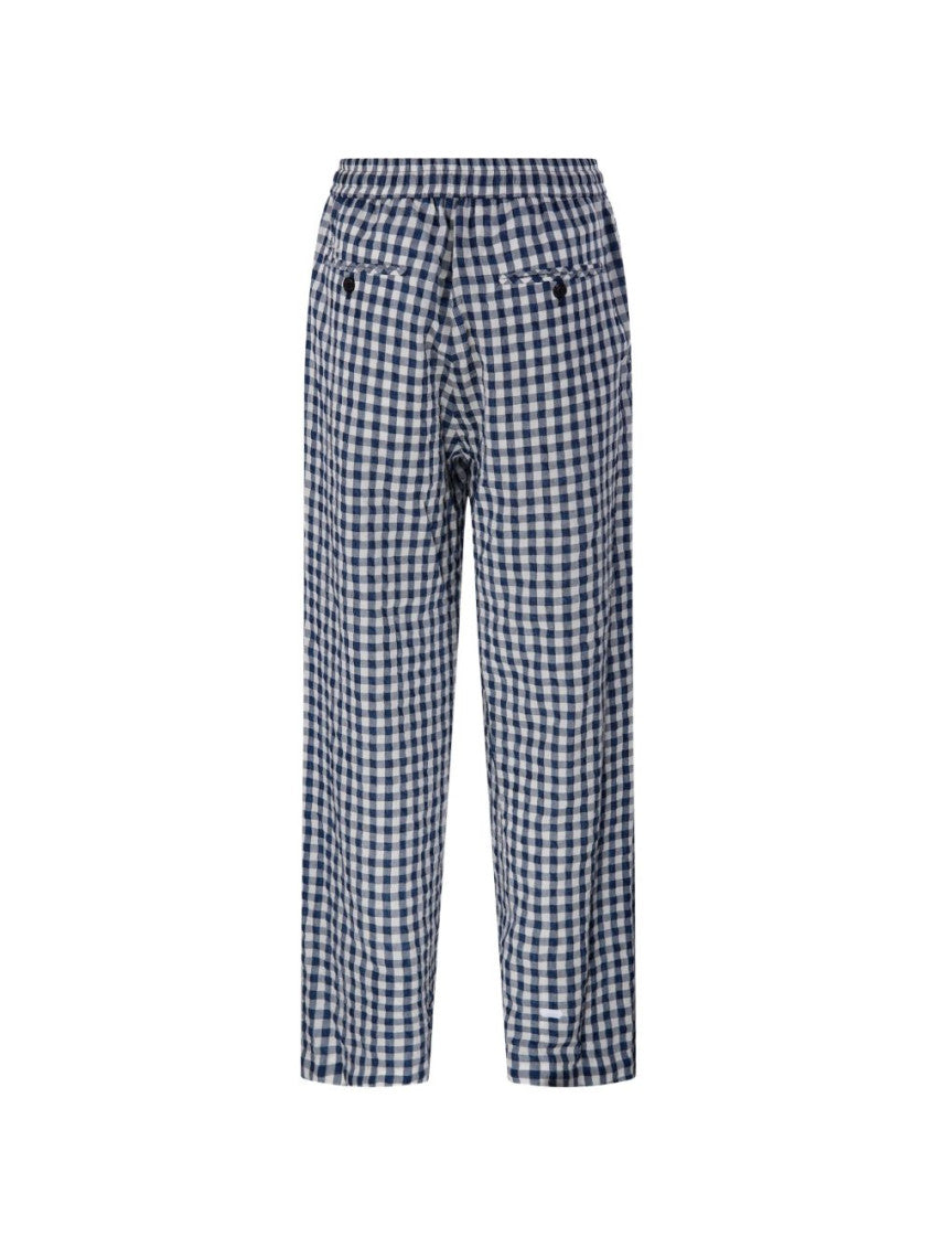 Blue Straight Pyjamas Pant 4