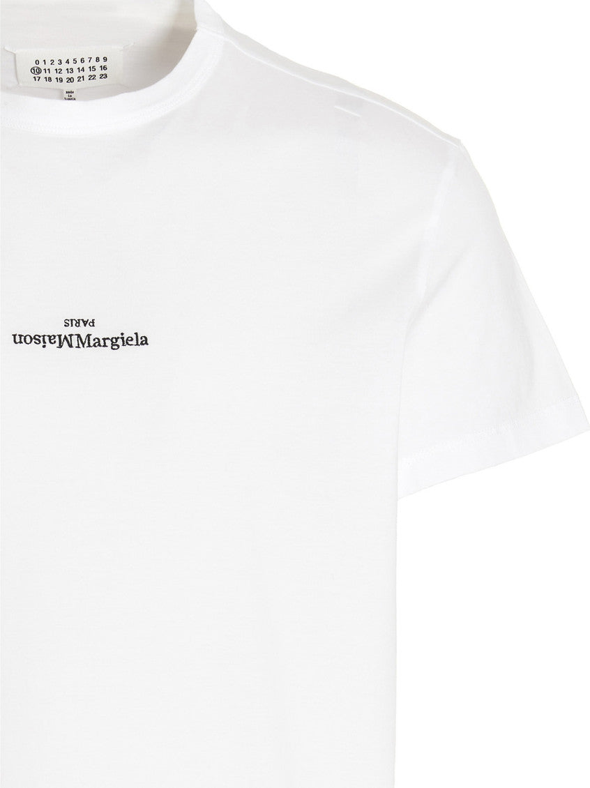 White Crew Neck T-Shirt 2