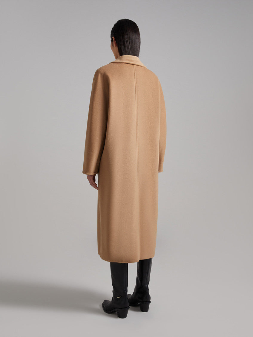 Light Brown Long Trench Coat 3
